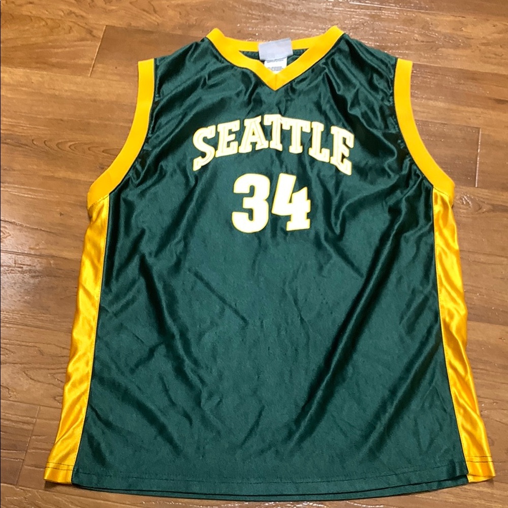 Seattle Sonics Ray Allen Basketball Jersey